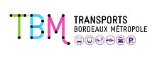 Logo TBM — red de tranvía y autobús Bordeaux Métropole