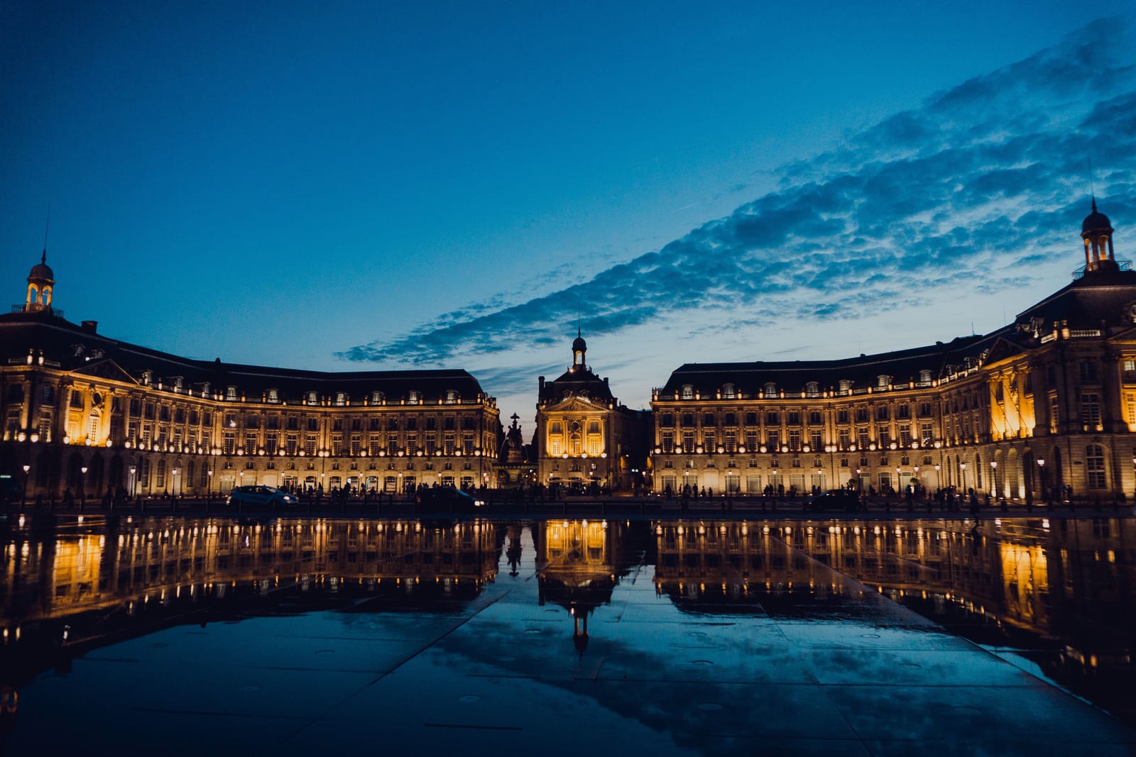 Miroir d'eau (Espejo de Agua) en Burdeos